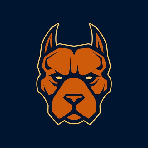pitbull logo design